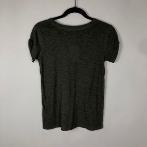 Free People Tops - We the Free Free People Clare Tee Roll Sleeve Sage Free People Tops - We the Free Free People Clare Tee Roll Sleeve Sage